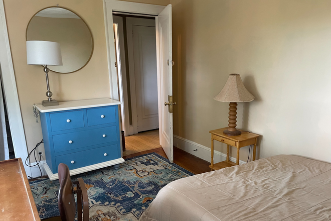 BEDROOM VIEW FROM THE BED - Furnished Room Available in Private Home MALES Preferred