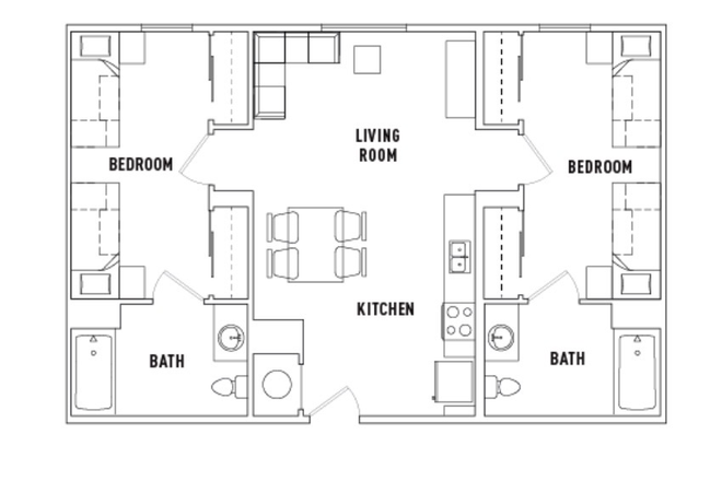 Floor plan - Plaza Verde 2