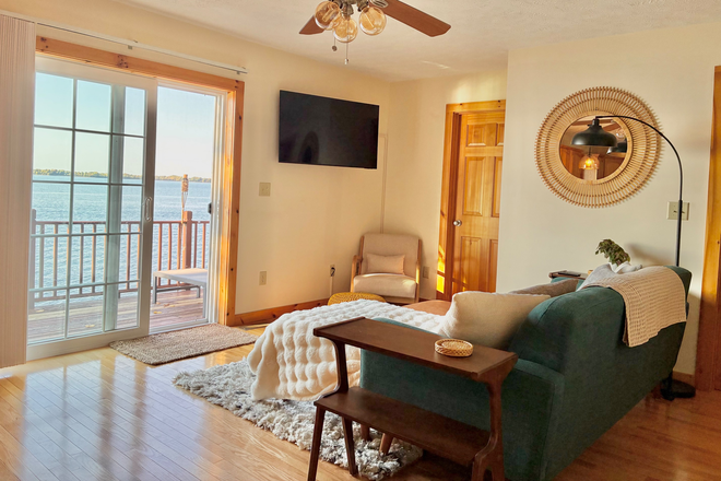 Living Room - Inviting Lakefront Home - Modern, Clean, Comfortable