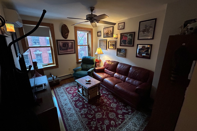 Living room - Roommate wanted: Beacon Hill 2bed 1bath, 5 minute walk to campus, close to transit stations