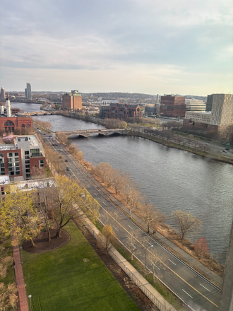 View from the Balcony - Peabody Terrace