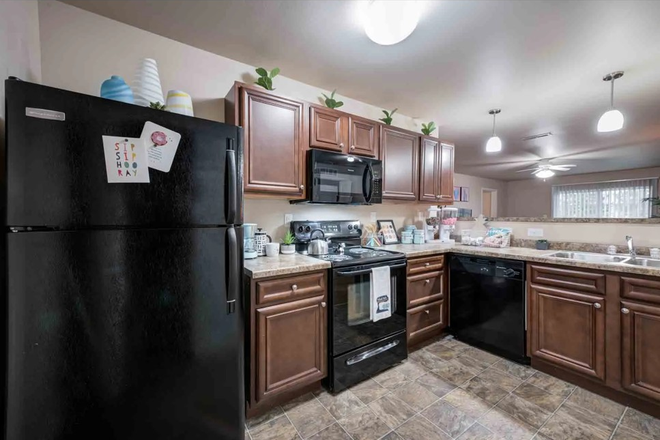 Kitchen - The Lark West Lafayette Apartments