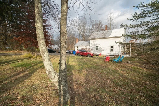 Outside view from corner of College & Railroad St. - 4 Bed, 2 Bath House