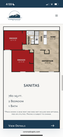 Kitchen is updates with new cabinets and appliances! You will be getting the 11 x 14 room! - LEASE TAKEOVER