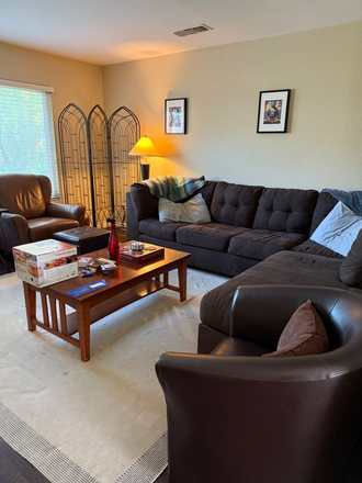Living room - Walking Distance to UCR! Private Unfurnished Room Available for Rent! House