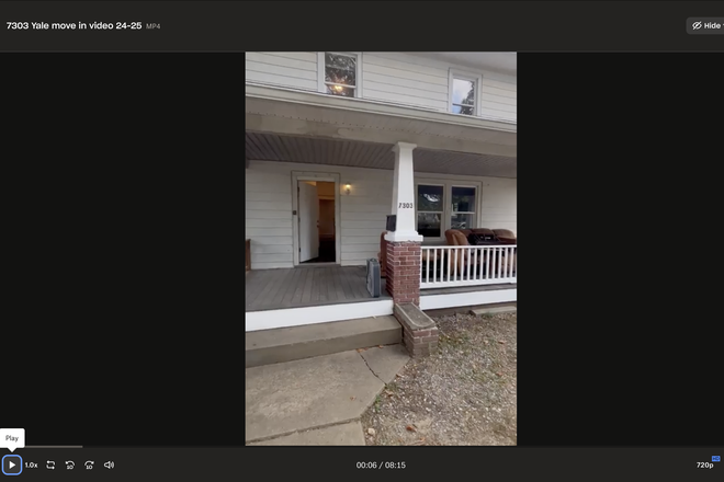 front porch - TALK ABOUT LIVING CLOSE TO CAMPUS...