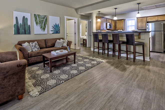 furnished common area - The Lodges of East Lansing