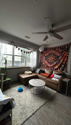 Living Room - 1 FULLY-FURNISHED Bedroom with PRIVATE BATHROOM Apartments