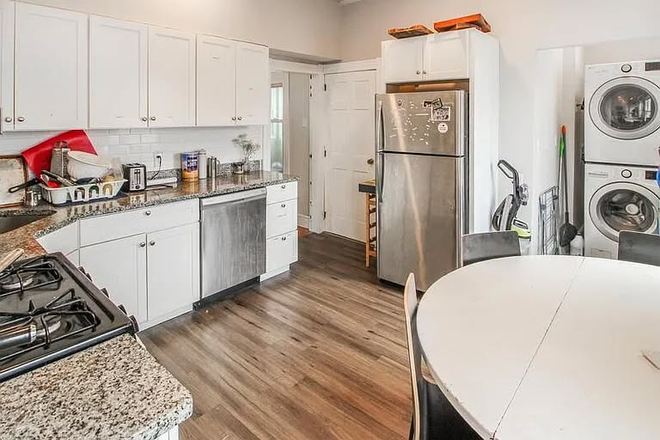 Kitchen - 2 rooms available in sunny top-floor 3b1b! (In-unit washer + dryer, central AC) Apartments