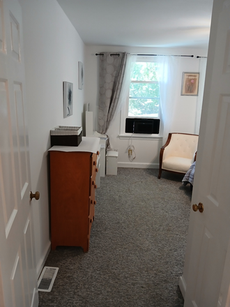 Looking towards lovely bedroom! - STUDIO Apt -$800 w/ Kitchenette & Private Bathroom & Utilities INCLUDED-Freshly Painted & Furnished!