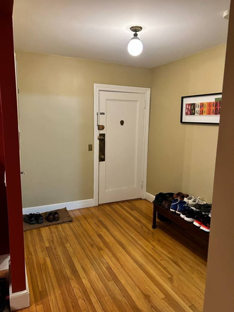 Front Hall - Bedroom available 9/1 in a 2BR/1BA in Cleveland Circle, Heat/HW incl, DW, Near T/shuttle Apartments