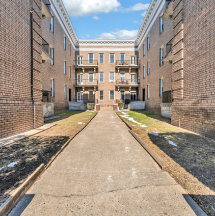 Apartment entrance. This unit is on the right, 3rd floor. - Woodrow Apartments