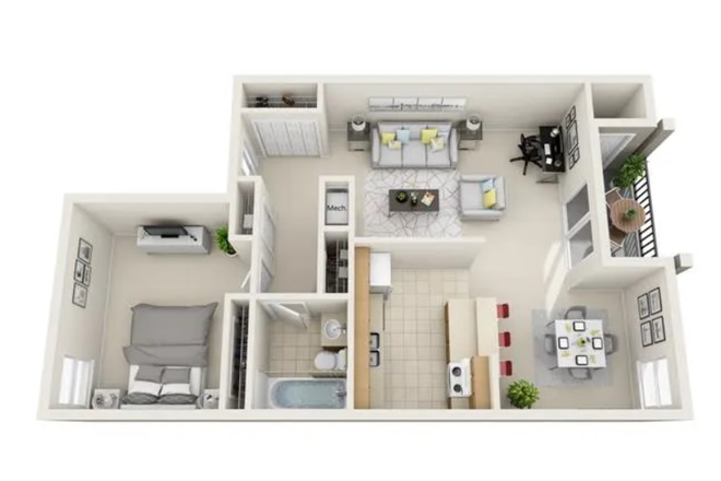 Layout - Immediate Sublease Available- October rent free already Paid