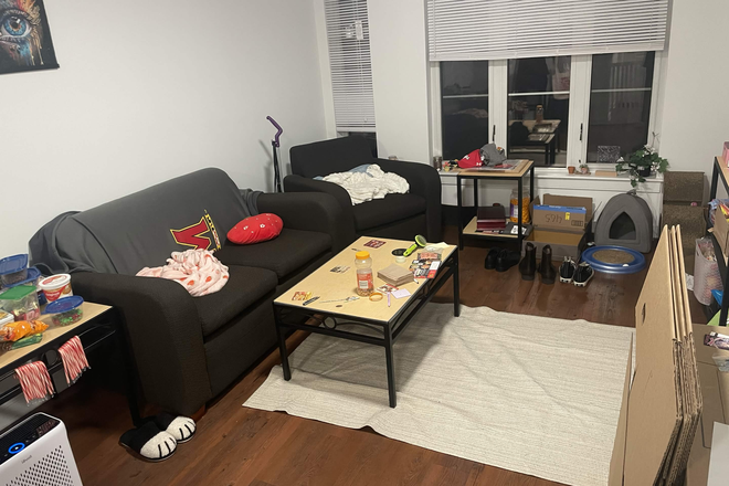 Living room - Apartment just off campus
