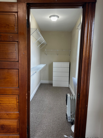 Walk-In Closet in Tenant's Bedroom - Spacious Bedroom in Charming 5BR Home | Walk-In Closet | Near UC | $675/mo