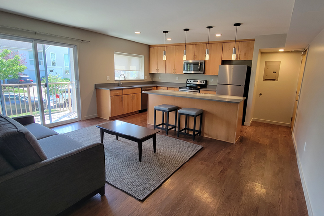 Kitchen / Living Area - Campus Courts  1 & 2 Bedroom Units Apartments