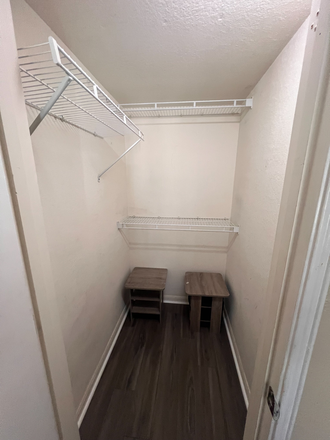 Closet - University Place Condos. 3 bedrooms available in female unit. $530.Utilities and Internet divided.