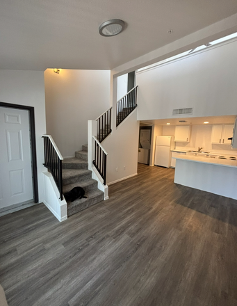 Living room - University West Apartments