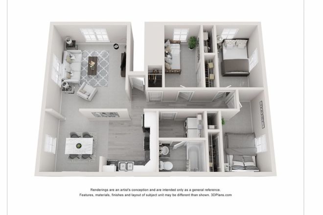 Floorplan - Alpine Commons Apartments