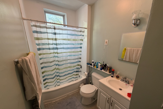Delightful bathroom. - 643 Library Pl, Apartment 1