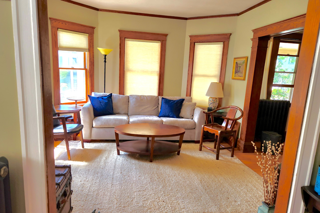 Living Room - Large, Unfurnished One Bedroom Apartment