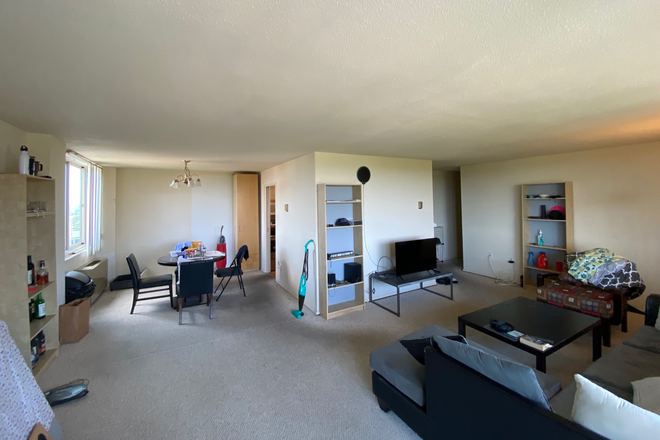 Living & Dining Room - University One Condominium