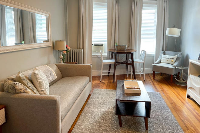 Sofa Bed, High Top Dining Table - ORK3146 | Sun-Filled 1-Bed w/ City Views Apartments