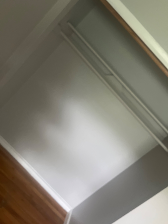 Closest of rentable room, spacious with over head storage shelf. - Clubhouse Apartments, Room for Rent, Many Amenities included and bus line directly into campus.