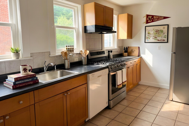 1 - Spacious and bright 3-bedroom, 1-bath first-floor condominium in a highly convenient BC