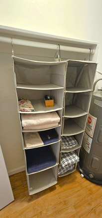 Closet, hanging shelves not included - NOW RENTING FALL 2025 - Walk to U of A - Banner Health! Apartments