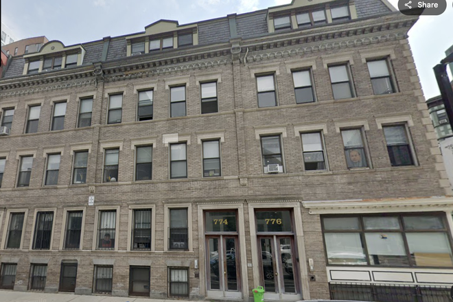 Outside street view - 1 bedroom at 774 Columbus Ave