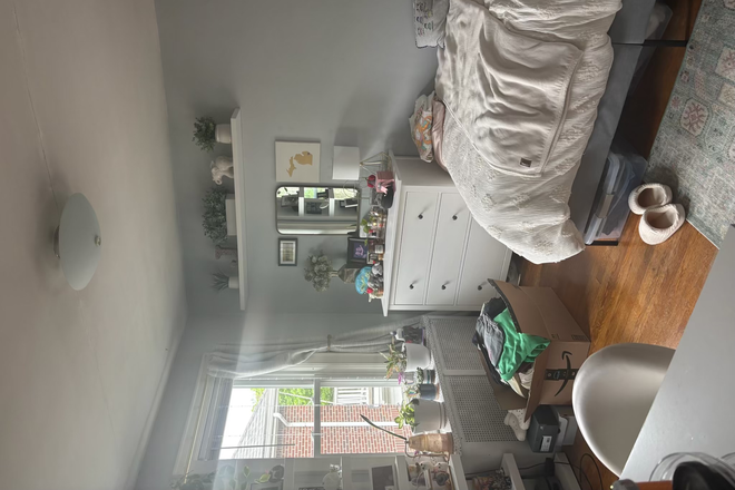 One of the bedrooms available for sublet! - 2 bedrooms available in a 3 bedroom apartment! Super close to campus!