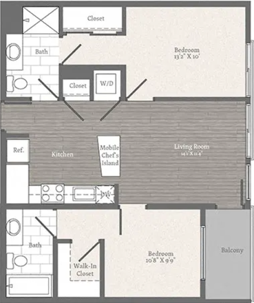 2b/2b - 2255 Wisconsin Apartments