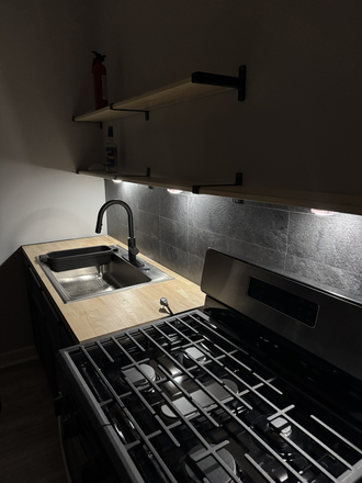 Kitchen - Skyline view close to campus. Apartments