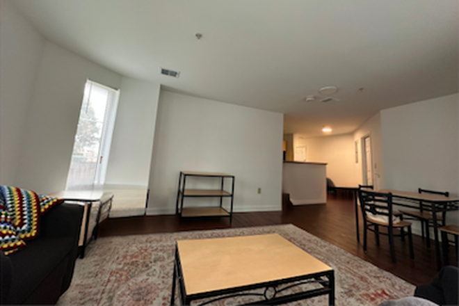 Living room (undecorated) - South Campus Commons 1, bedroom available in lovely corner unit Apartments
