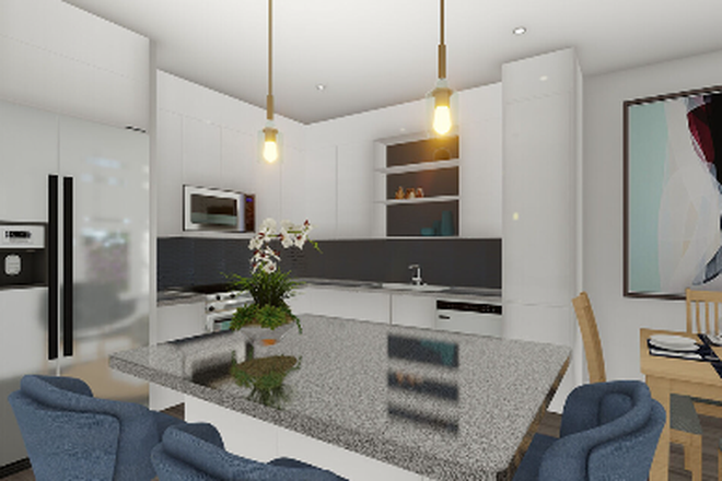 Kitchen - Vue at the Ridge Apartments