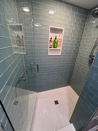 Shower - Brand new renovated 1 bedroom basement private unit House