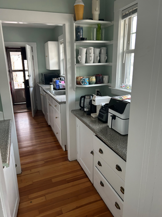 kitchen - Summer Sublet, Walkable to BC, Spacious Home with Yard to Share with Female Students