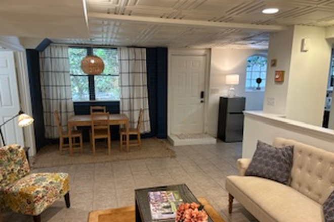 Living/Dining - Perfect Furnished All Inclusive One Bedroom Apartment Walkable To Emory