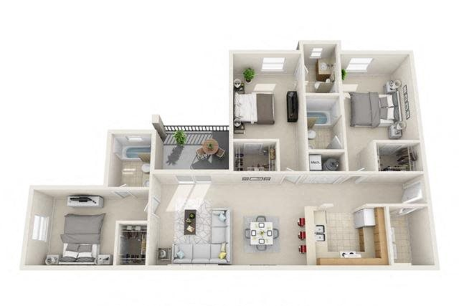 Floorplan - Stoneridge Apartments