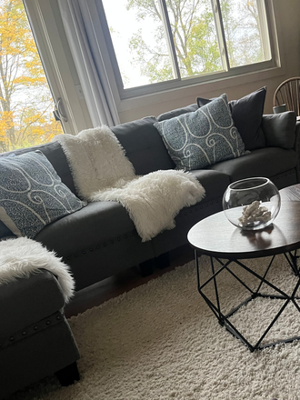 Living room - 2-bedroom in peaceful setting