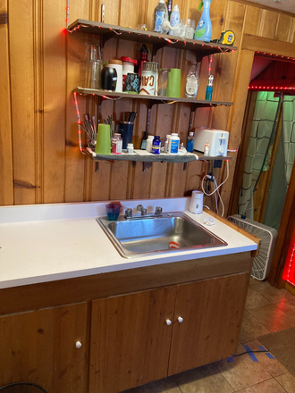 Half-kitchen pic1 - Attached Studio Apartment in Ball Square