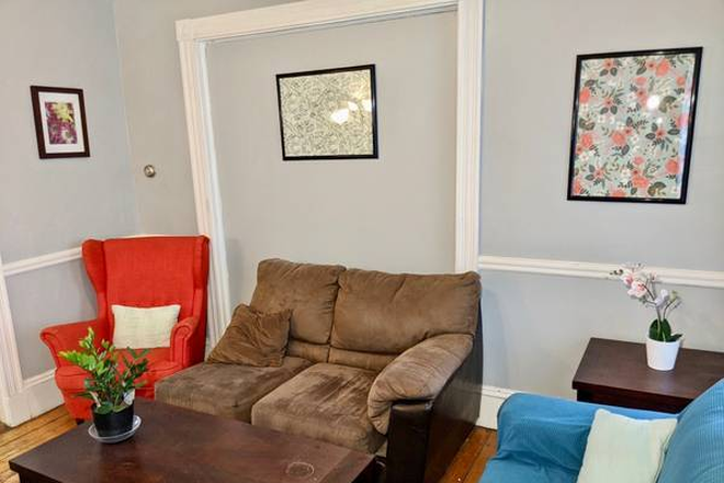 Living Room - Furnished Room -April 1st - 10m Walk to HARVARD | Steps to Red Line - Flexible lease Duplex