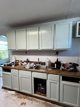 Full Kitchen basic essentials included - 3 bedroom two full bath house with spacious yard, 1 block from Columbian Park.