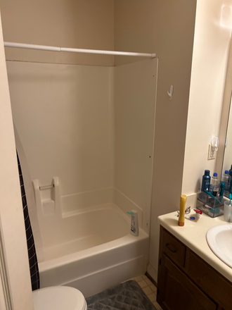 Bathroom - Tech Village Apartments