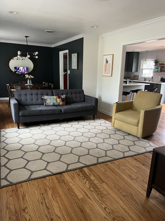 TV Room - House for rent near TWU