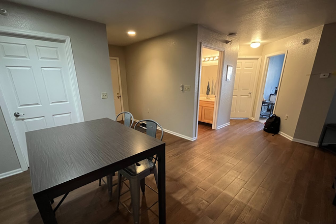 Living area - Village West Apartments