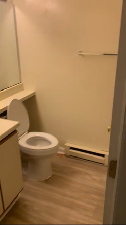 The bathroom to your right - Sunridge Drive Private Studio, Close to Campus Apartments