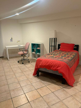 Layout with Desk - Basement/Efficiency Studio in Friendship Heights House