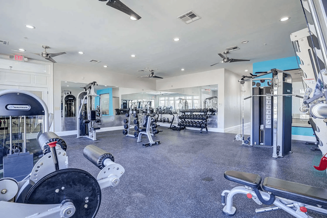 Community Gym - Alight Fayetteville Apartments